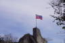 Photo ID: 046167, Liechtenstein flag over the castle (116Kb)