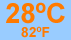 28ºC/82ºF