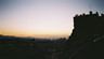 Photo ID: 000062, Edinburgh Castle at dusk (22Kb)