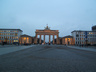 Photo ID: 000860, Brandenburg gate at dusk (105Kb)