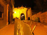 Photo ID: 003500, The Puerta de las Granadas at night (59Kb)