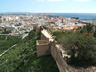 Photo ID: 003529, Looking down on the Alcazaba (82Kb)