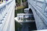 Photo ID: 012683, Boat goes under the triple bridge (124Kb)