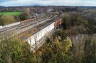 Photo ID: 016246, Looking down on the railway (209Kb)