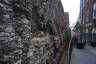 Photo ID: 034793, Medieval wall on Roman wall (168Kb)