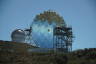 Photo ID: 045029, Largest of the MAGIC telescopes (127Kb)