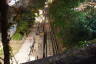 Photo ID: 063819, Looking down on the Peak Tram tracks (178Kb)
