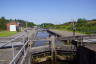 Photo ID: 065948, Top lock and the Union Canal (154Kb)