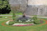 Photo ID: 067077, Flowerbeds in the moat (189Kb)