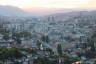 Photo ID: 067555, Looking down on the centre of Sarajevo from the White Fortress (136Kb)